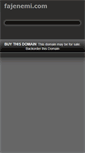 Mobile Screenshot of fajenemi.com
